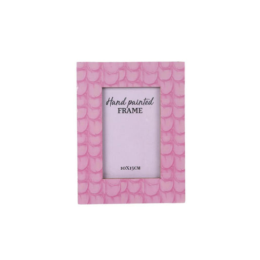 Overige Merken Fotolijst Masie 16X21.5X1 Cm Hout/Emaille/Roze