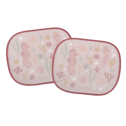 Little Dutch Ocean Dream Zonneschermen 36X44 Cm 2 Stuks Roze