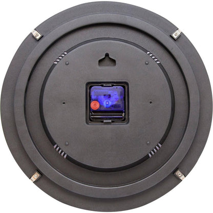 Nextime Ne-3162 Glazen Wandklok Testpage Dome 35 Cm