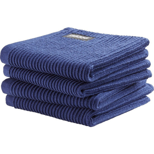 Overige Merken Ddddd Vaatdoeken 30X30 Cm 4 Stuks Blauw/Katoen