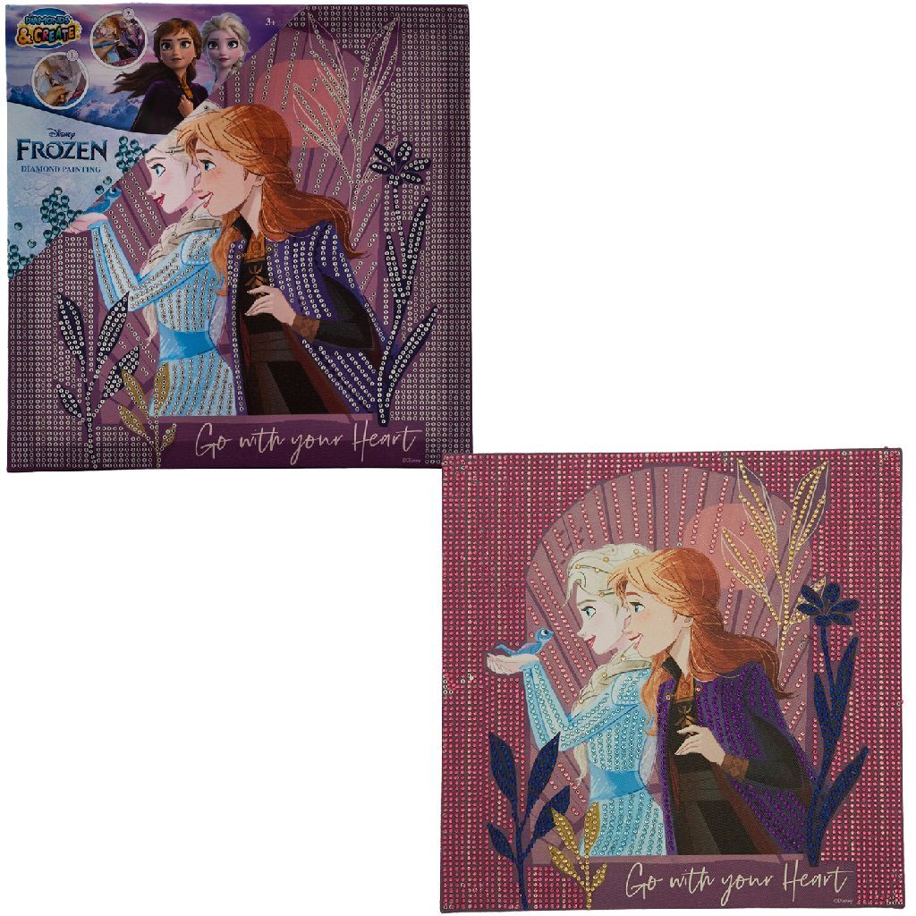 Disney Princess Frozen Diamond Painting Canvas Xl