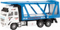 Metal Autotransport Vrachtwagen 1:38 Blauw 12Cm