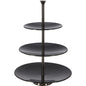 Excellent Houseware Etagere Rvs - 36,5 Cm - Glanzend