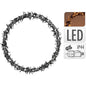 Kerstring Met Verlichting - 500 Led - Ø58 Cm - Extra Warm Wit - 8 Lichtfuncties - Voor Binnen En Buiten