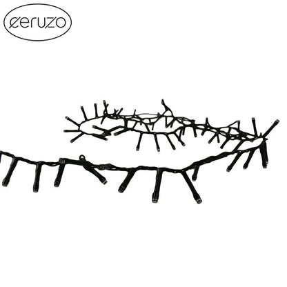 Ceruzo Micro Cluster - 1000 Led - 20 Meter - 8 Lichtfuncties + Geheugen - Extra Warm Wit