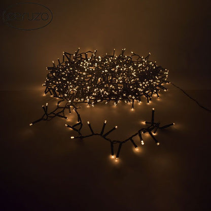 Ceruzo Micro Cluster - 1000 Led - 20 Meter - 8 Lichtfuncties + Geheugen - Extra Warm Wit