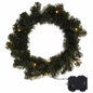 Decorativelighting Kerstkrans 35Cm - Met Verlichting En Timer