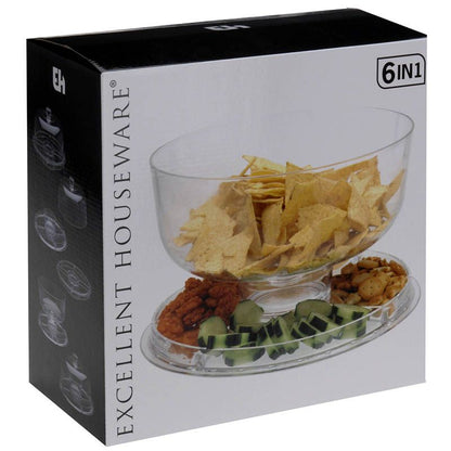 Excellent Houseware Serveerschaal (6-In-1)